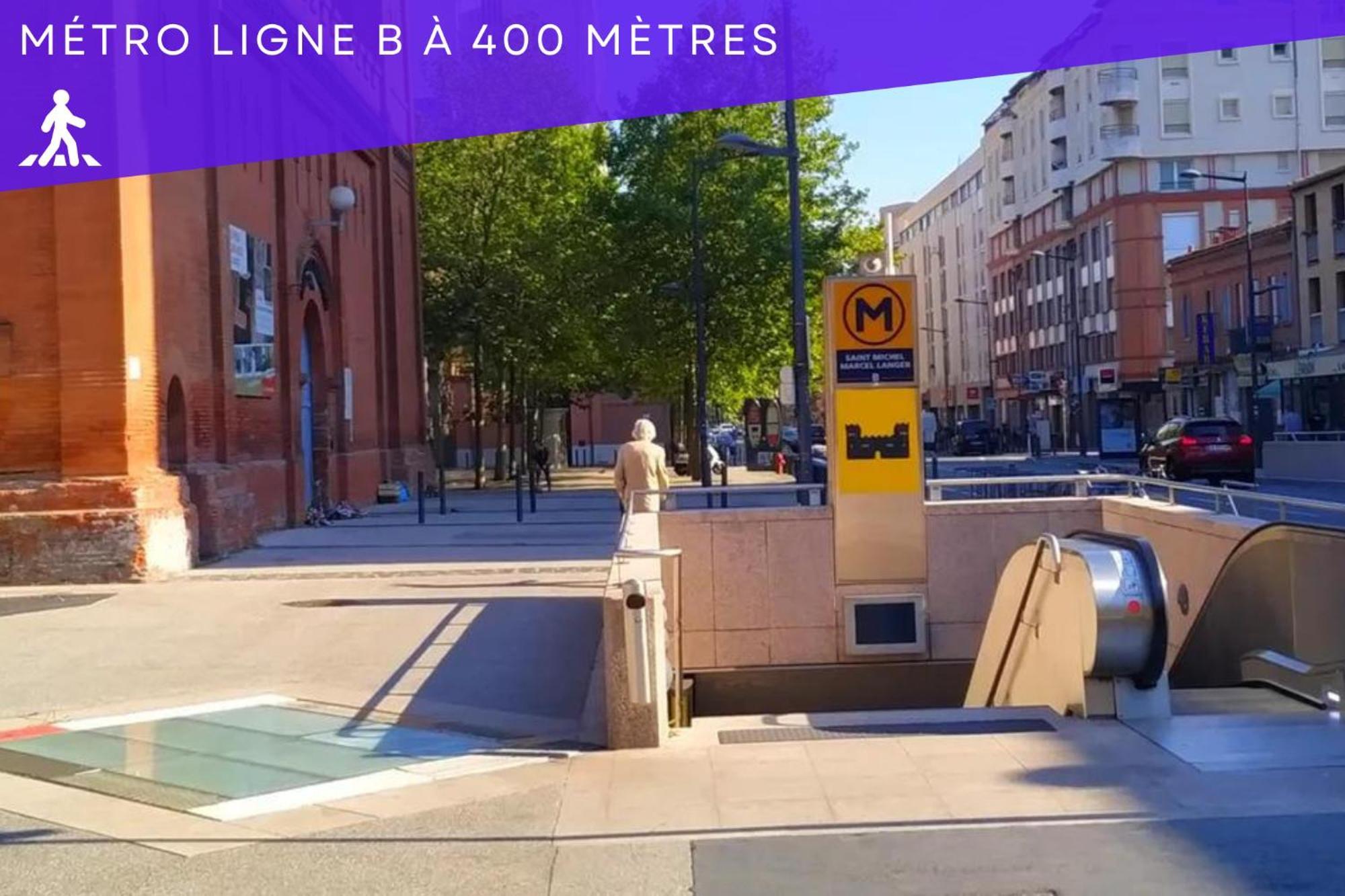 • L'Ocea • Studio - Quartier Busca - Proche Metro Toulouse Bagian luar foto